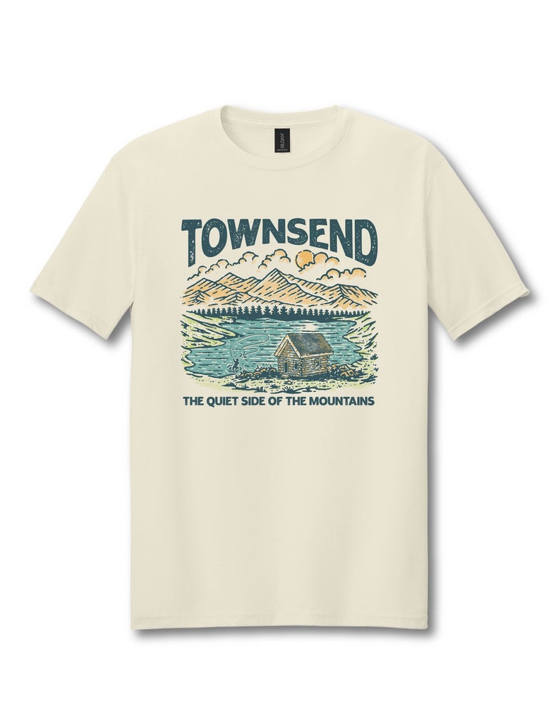 Adult SS Tee. Townsend - The Quiet Side