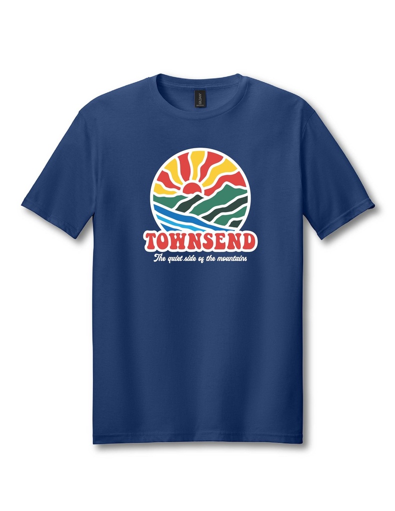 Adult SS Tee. Townsend - Groovy Mountains