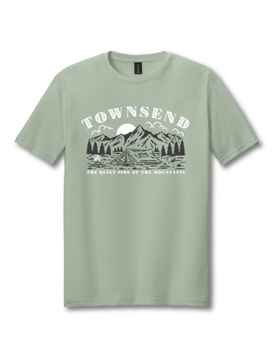 Adult SS Tee. Townsend - The Quiet Side - Sage