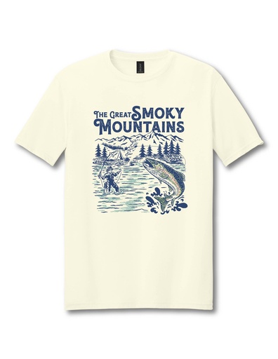 Adult SS Tee. GSM Fly Fishing